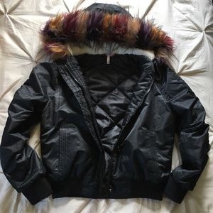 Black Bomber Jacket